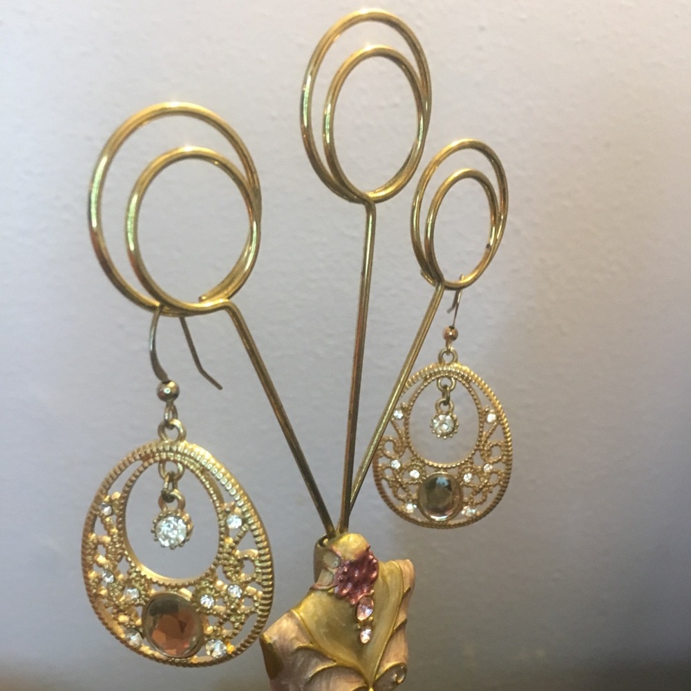Gold-tone Drop Earrings